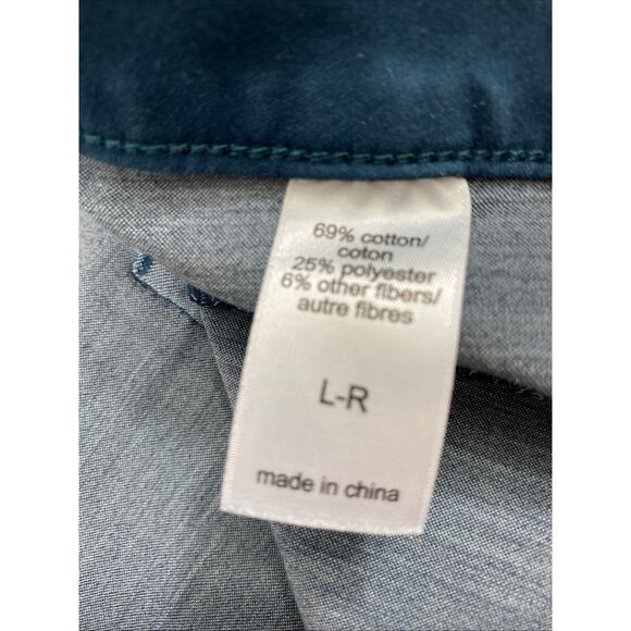 Maurices Jeans Womens Size L-R Dark Teal Blue Denim Stretch Skinny - Picture 4 of 11